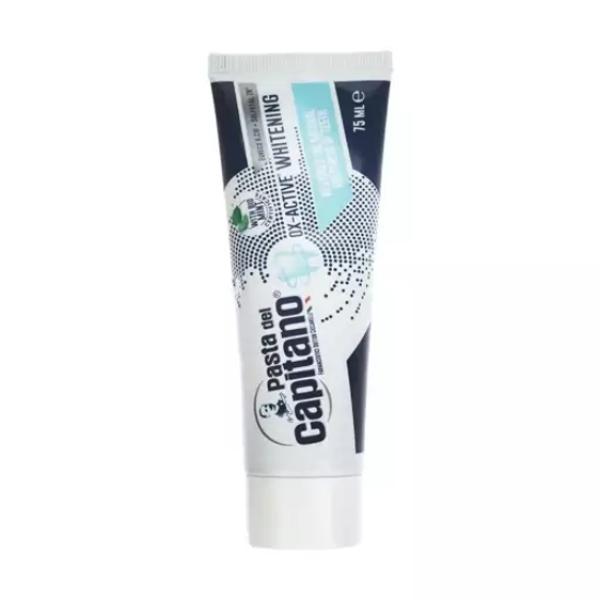 تصویر  خمیر دندان سفید کننده مدل OX Active Whitening پاستا دل کاپیتانو - 75 میلی لیتر
