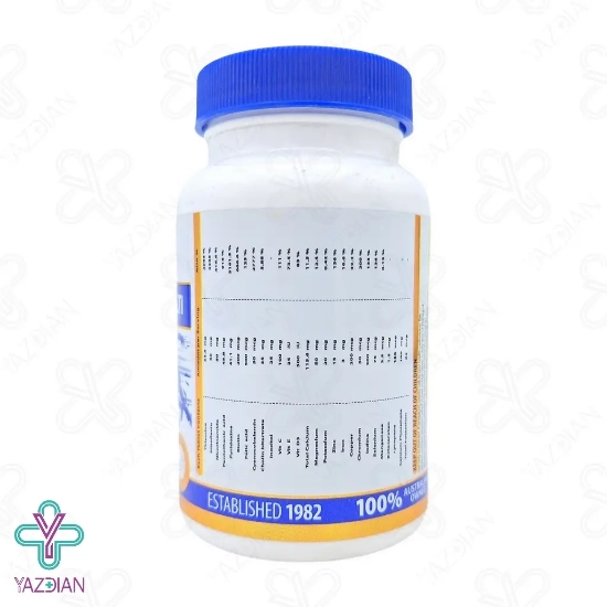قرص مولتی ویتامین آقایان کاروسوس نچرال هلث - 30 عددی