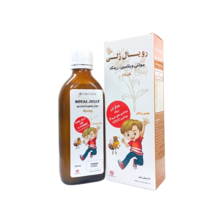 شربت رویال ژلی اکسیر فارم - 150 میلی لیتر