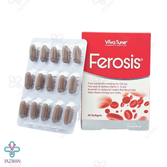 سافت ژل آهن فروسیس ویواتیون - 30 عددی
