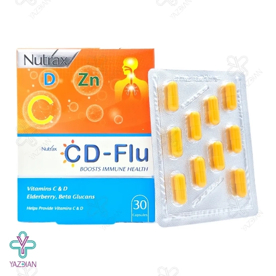 کپسول تقویت سیستم ایمنی سی دی فلو نوتراکس - 30 عددی