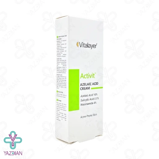  کرم آزلائیک اسید 10% اکتی ویت ویتالایر - 30 میلی لیتر 