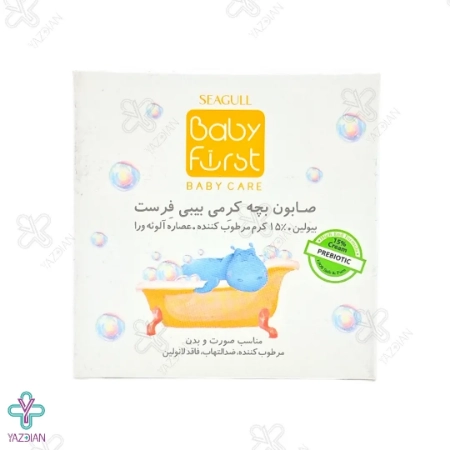 صابون بچه بیبی فرست سی گل - 75 گرم 
