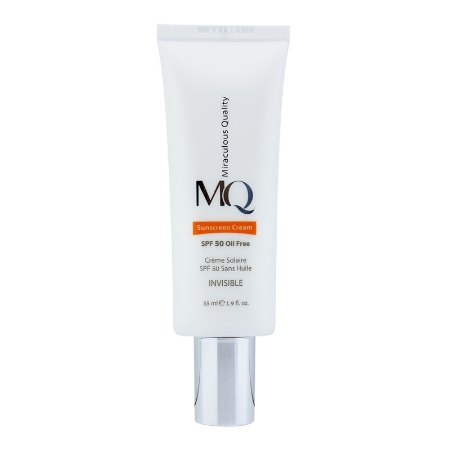 تصویر  کرم ضد آفتاب فاقد چربی SPF 50 ام کیو MQ - بی رنگ