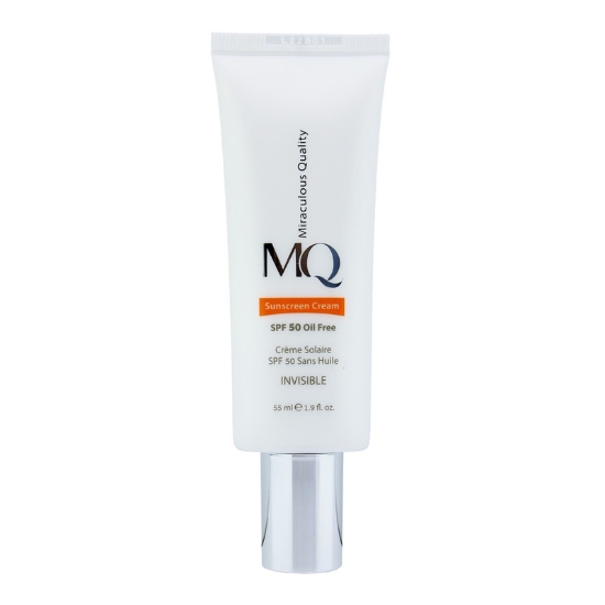 تصویر  کرم ضد آفتاب فاقد چربی SPF 50 ام کیو MQ - بی رنگ