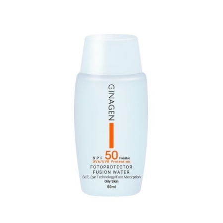 تصویر  کرم ضد آفتاب SPF 50 ژیناژن پوست چرب – بی رنگ