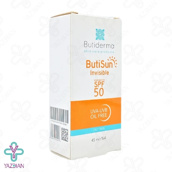 کرم ضد آفتاب SPF50 فاقد چربی بیوتی درما – بی رنگ	