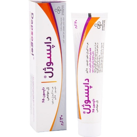 تصویر  ژل ضد جوش داپسون 5% ( داپسوژل ) پارس بهروزان جم  - 30 گرم