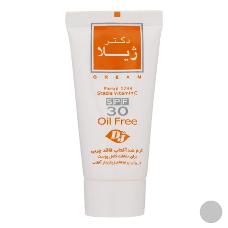 تصویر  کرم ضد آفتاب SPF 30 فاقد چربی دکتر ژیلا - بی رنگ