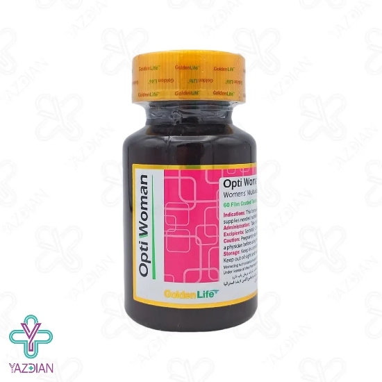 قرص تقویت کننده بانوان اپتی وومن گلدن لایف - 60 عددی	