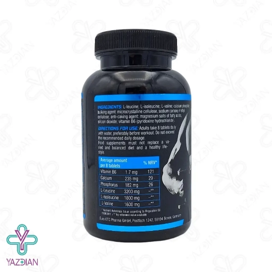 قرص بی سی ای ای BCAA یوروویتال - 120 عددی