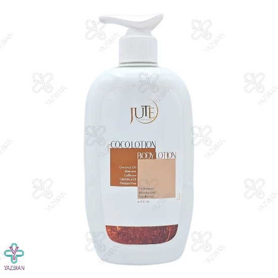لوسیون مرطوب کننده و آبرسان بدن نارگیل ژوت - 400 میلی لیتر	