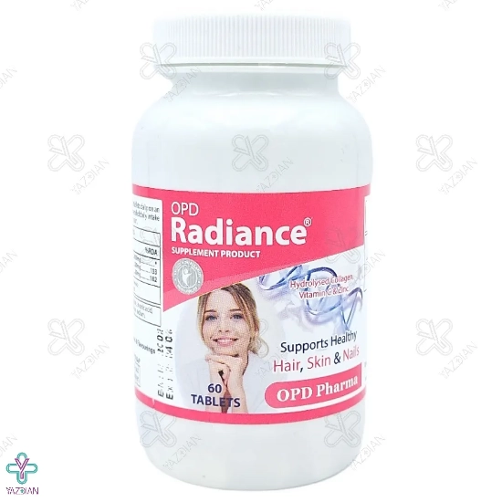 قرص کلاژن رادیانس او پی دی فارما - 60 عددی	