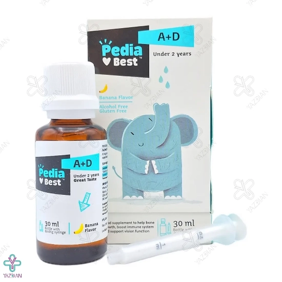 قطره تقویت کننده ویتامین آد پدیابست - 30 میلی لیتر