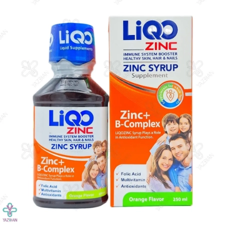 شربت زینک ب کمپلکس لیکو زینک ابیان فارمد - 250 میلی لیتر