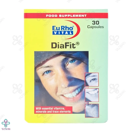 کپسول مولتی ویتامین افراد دیابتی دیافیت یوروویتال - 30 عددی
