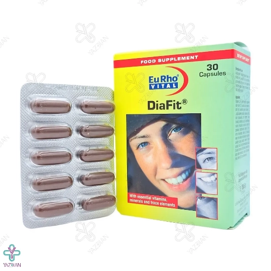 کپسول مولتی ویتامین افراد دیابتی دیافیت یوروویتال - 30 عددی