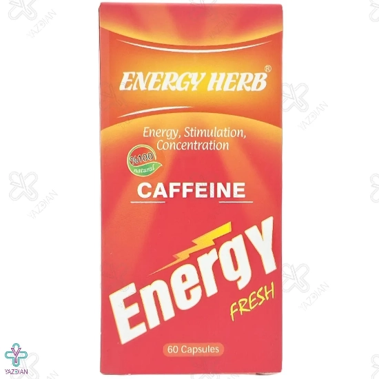 کپسول کافئین انرژی هرب بهتا دارو - 60 عددی