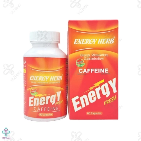 کپسول کافئین انرژی هرب بهتا دارو - 60 عددی