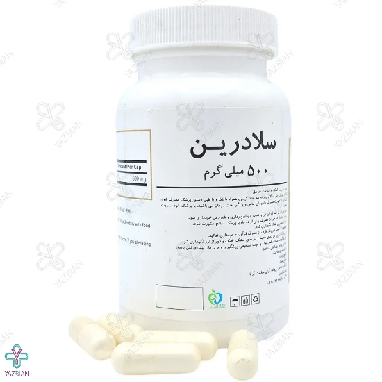 کپسول تقویت مفاصل سلادرین 500 برانسون - 60 عددی