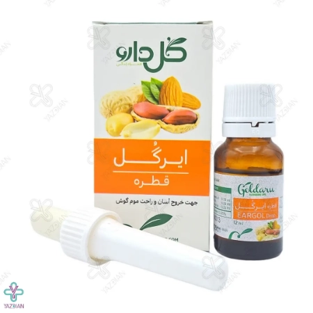 قطره گوش ایرگل گل دارو - 12 میلی لیتر