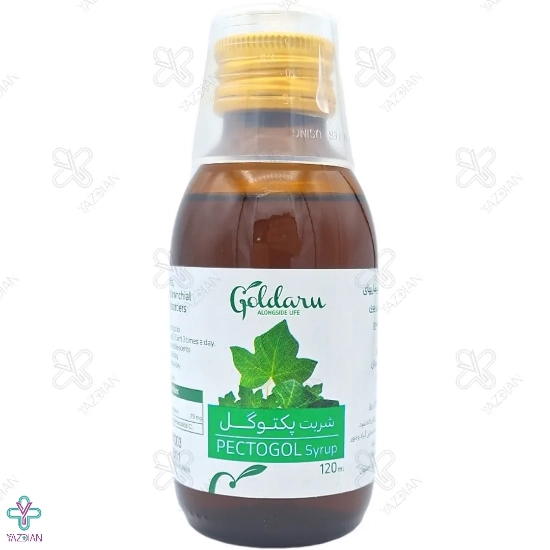  شربت ضد سرفه پکتوگل گل دارو - 120 میلی لیتر