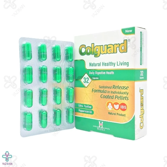 کپسول ضد نفخ و سندروم روده کلگارد هولیستیکا - 32 عددی
