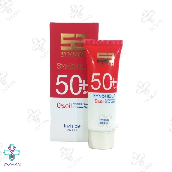 ژل کرم ضد آفتاب فاقد چربی SPF50 ساین اسکین - بی رنگ	