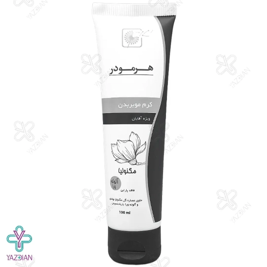 کرم موبر بدن آقایان هرمودر حاوی آلوئه ورا - 100 گرم