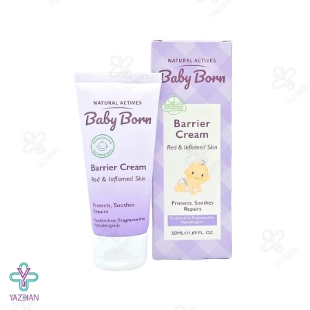 کرم سوختگی پای کودک بیبی برن مدل Barrier - حجم 50 میلی لیتر
