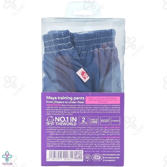 شورت آموزشی کودک مایا سایز 12 تا 15 کیلوگرم L - یک عددی		