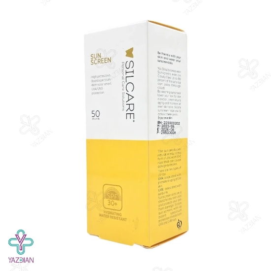 کرم ضد آفتاب و آبرسان SPF30 انواع پوست سیلکر - بی رنگ	