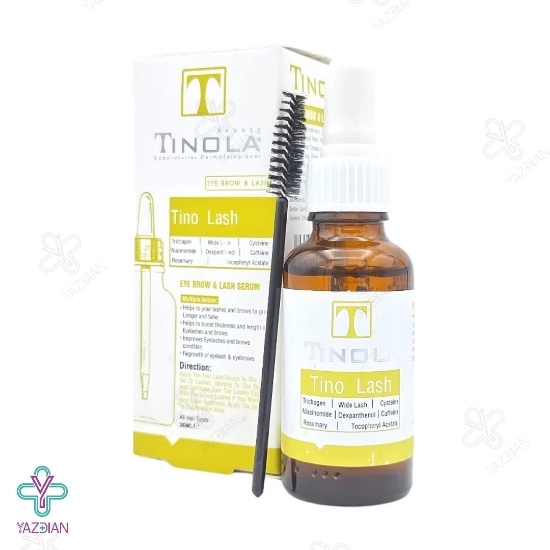 سرم تقویت کننده مژه و ابرو تینولا - 30 میلی لیتر
