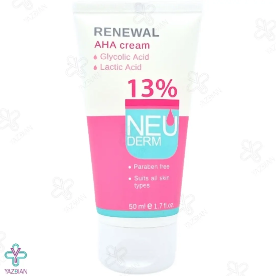 کرم لایه بردار AHA 13% نئودرم - 50 میلی لیتر	