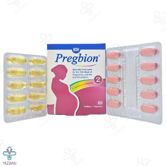 قرص مولتی پریناتال پرگبیون 2 بی اس کی - 60 عددی