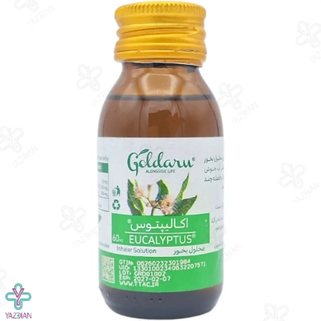 محلول بخور اکالیپتوس گل دارو - 60 میلی لیتر	