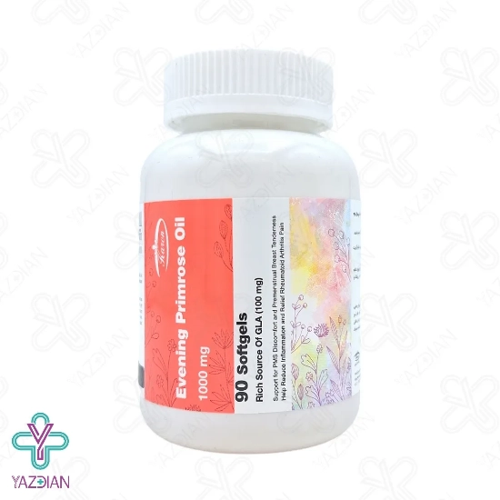 سافت ژل روغن گل مغربی (Evening primerose oil) 1000 میلی گرم کارن - 90 عددی