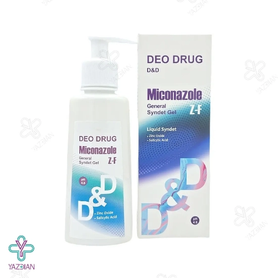 پن مایع شوینده صورت و بدن میکونازول دئودراگ - 150 میلی لیتر	