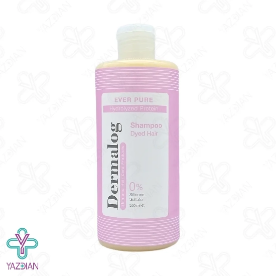 شامپو موهای آسیب دیده و رنگ شده درمالوگ - 350 میلی لیتر