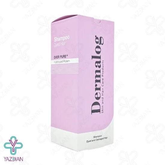 شامپو موهای آسیب دیده و رنگ شده درمالوگ - 350 میلی لیتر