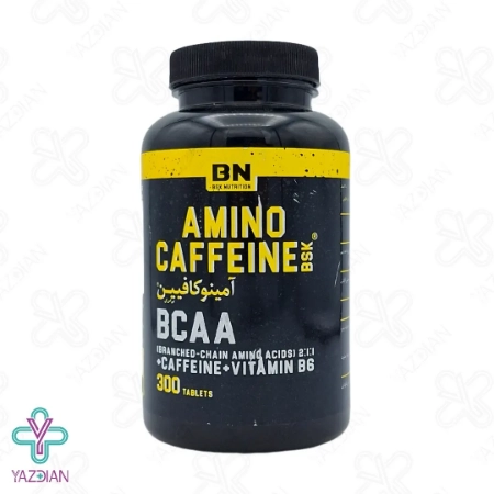 قرص آمینو کافئین بی سی ای ای BCAA بی اس کی - 300 عددی