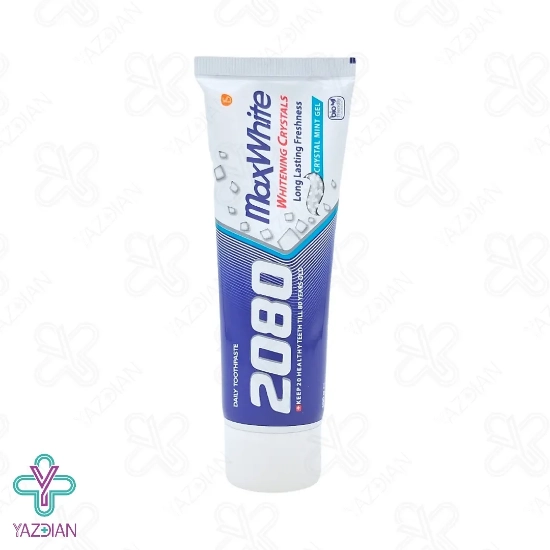 خمیر دندان سفید کننده 2080 مکس وایت - 100 گرم	