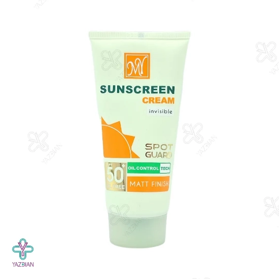 کرم ضد آفتاب و ضد لک SPF50 فاقد چربی اسپات گارد 4 کاره مای - بی رنگ