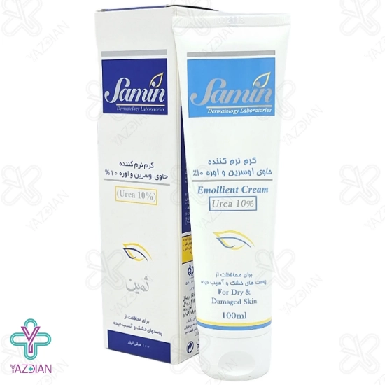 کرم نرم کننده اوسرین و اوره 10 درصد ثمین - 100 میلی لیتر	