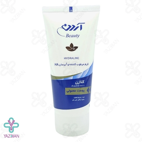 کرم مرطوب کننده و آبرسان آردن حاوی کلاژن پوست معمولی - 50 گرم	