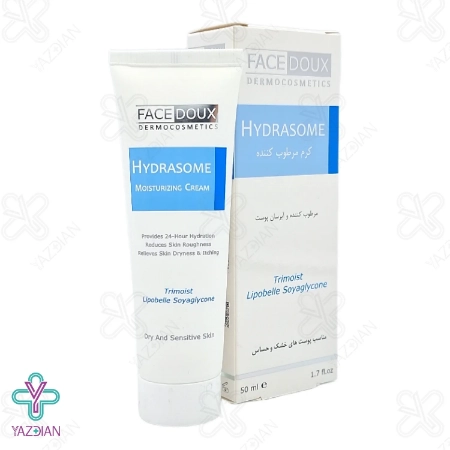 کرم مرطوب کننده دست و صورت هیدرازوم فیس دوکس - 50 میلی لیتر	