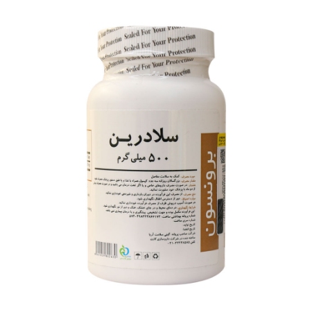 تصویر  کپسول تقویت مفاصل سلادرین 500 برونسون - 30 عددی