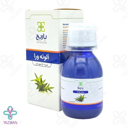 شربت تقویت سیستم ایمنی آلوئه‎ ورا باریج اسانس - 120 میلی لیتر	