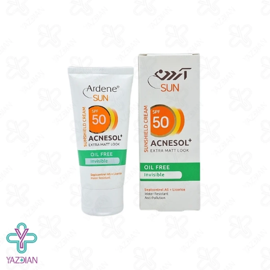 کرم ضد آفتاب فاقد چربی SPF 50 آکنه سل آردن - بی رنگ	