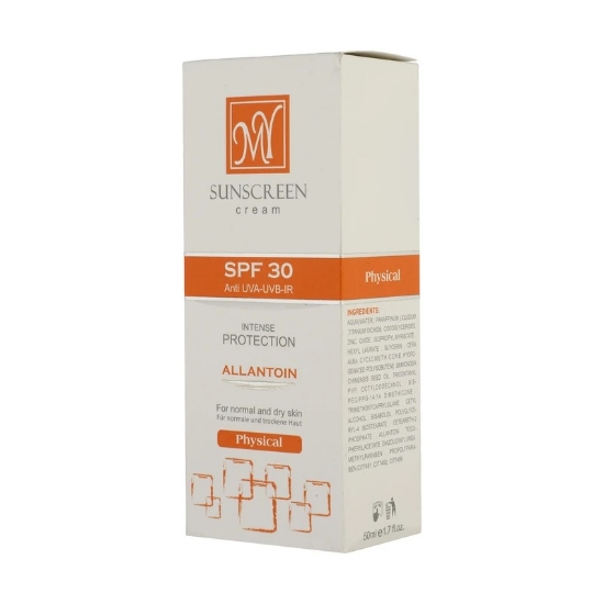 تصویر  کرم ضد آفتاب فیزیکال SPF 30 مای - رنگی